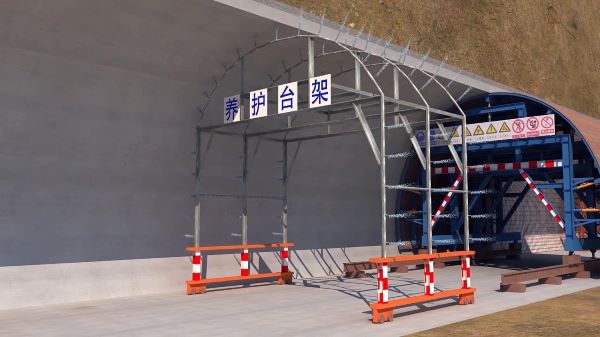 靖江市隧道施工动画制作公司 - 隧道施工工艺和施工方法 - 隧道施工汇报动画视频 - bim 工程施工动画